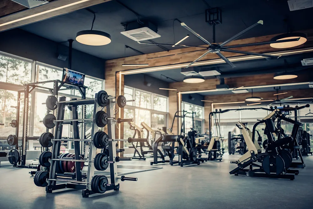 Gym floor supporting business intelligence insights for occupancy, churn trends, and revenue visibility